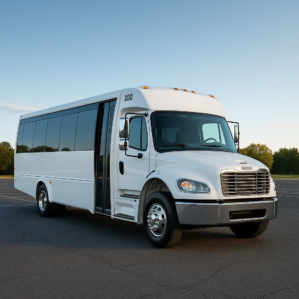 Fontana Shuttle Bus Rentals 25 Passenger Shuttle Bus