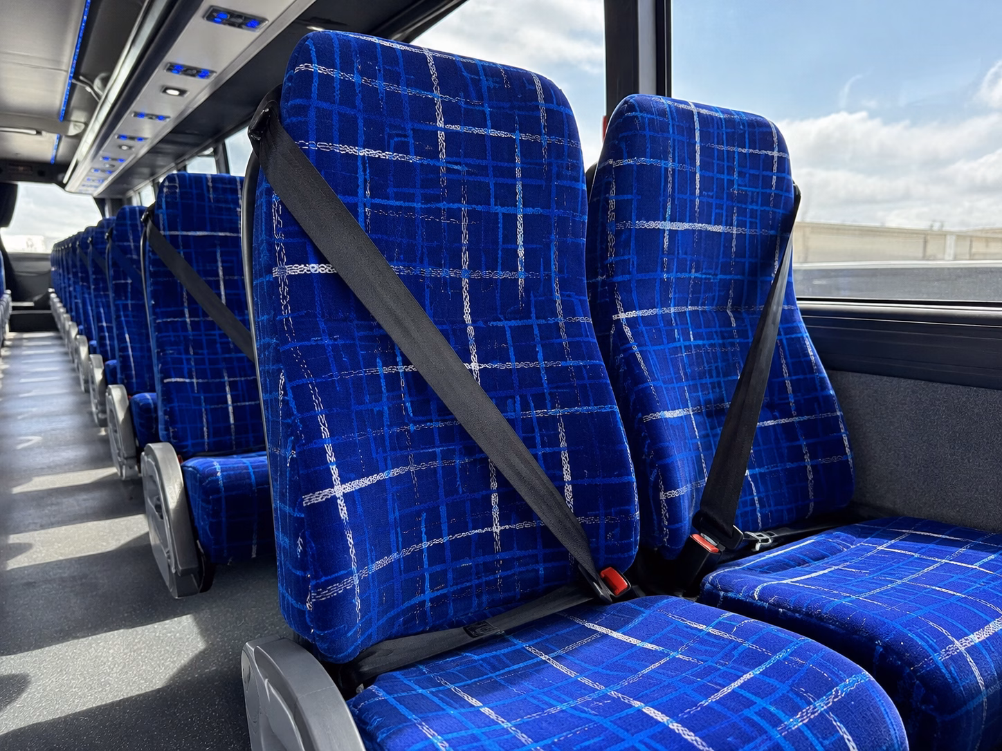 fontana charter bus interior gallery
