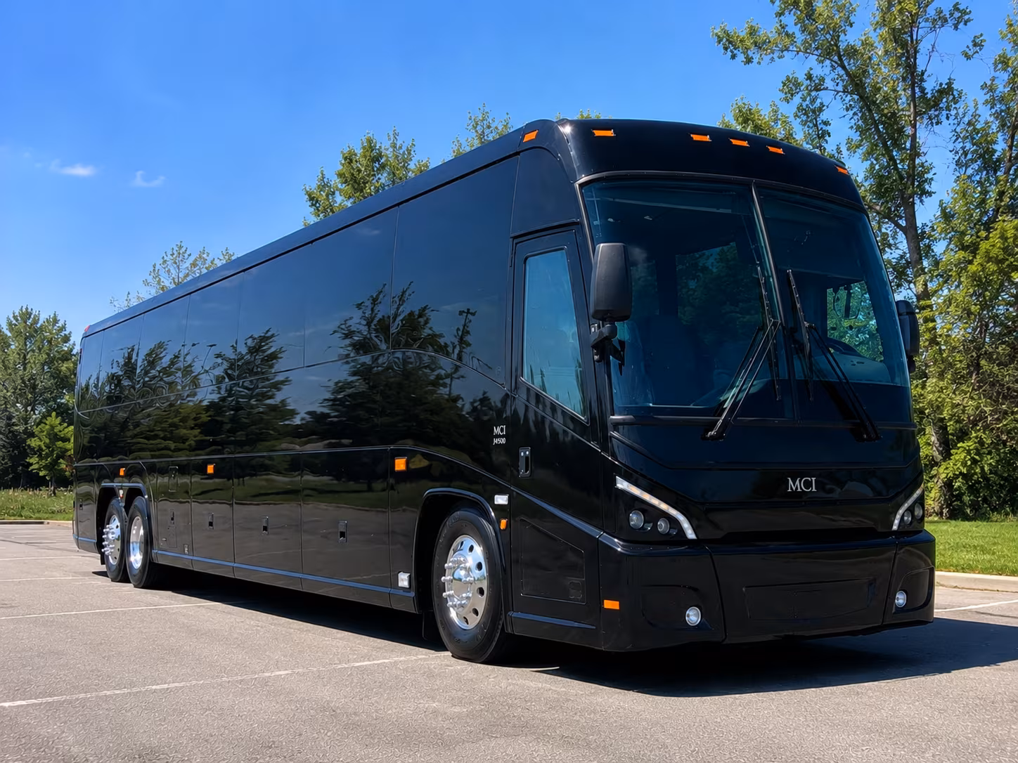 fontana charter bus interior