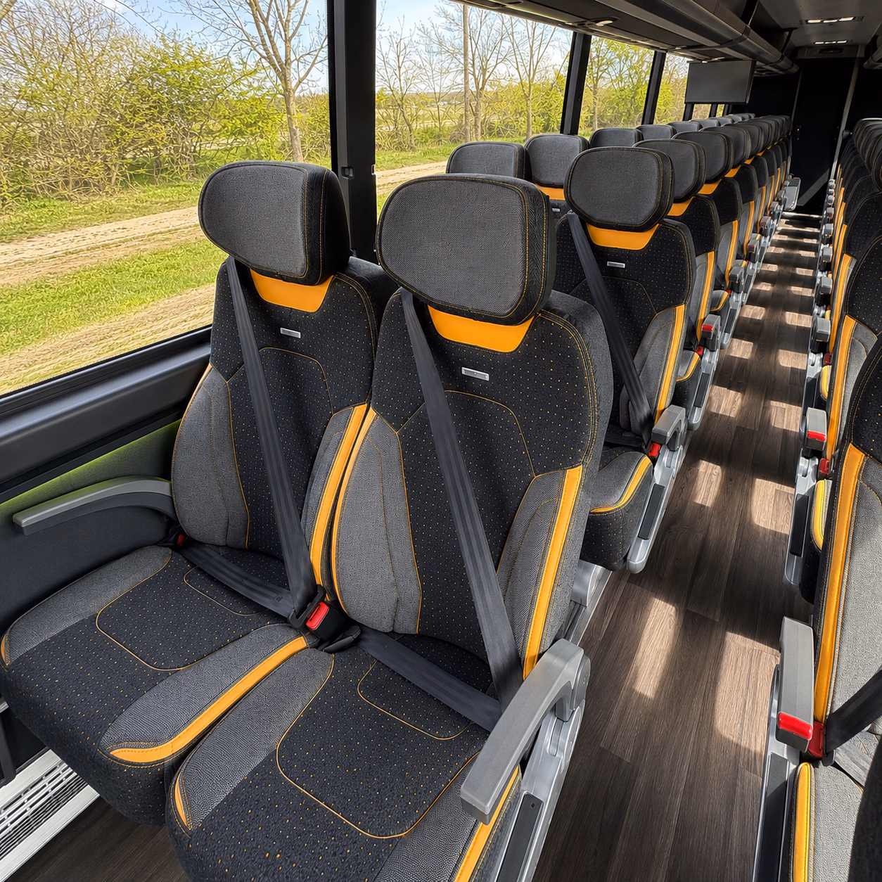 fontana charter bus services