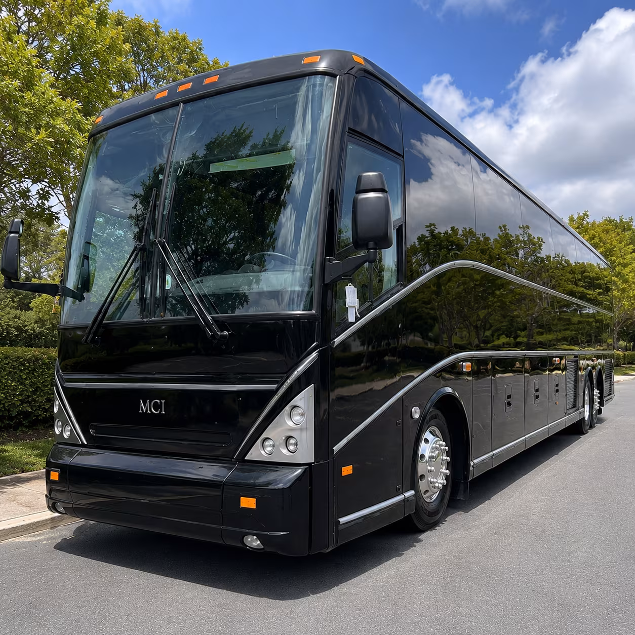 fontana long distance charter bus prices