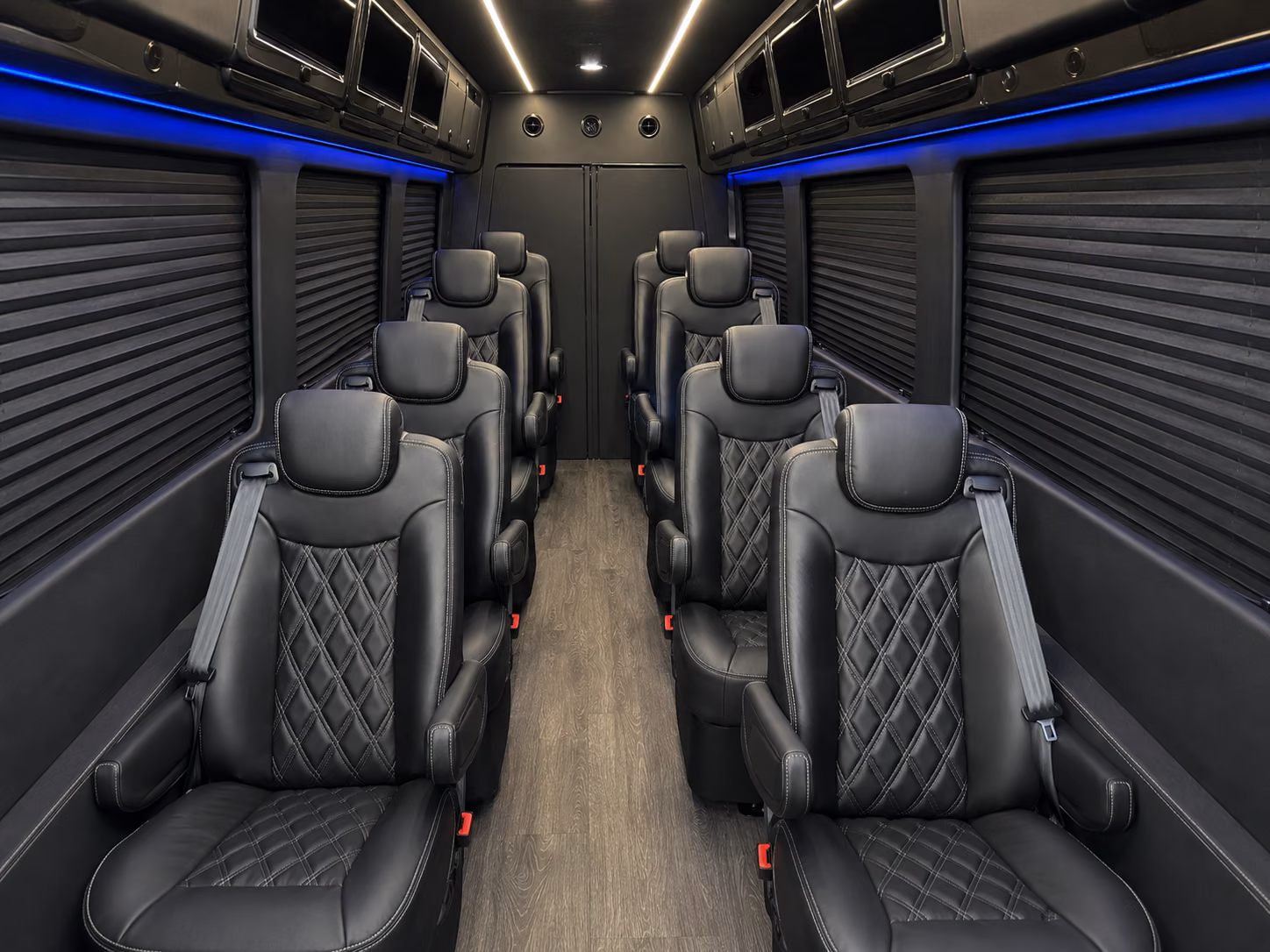 fontana parking shuttle and park and ride bus rentals